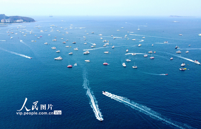 海南三亞(ya)：千帆出海