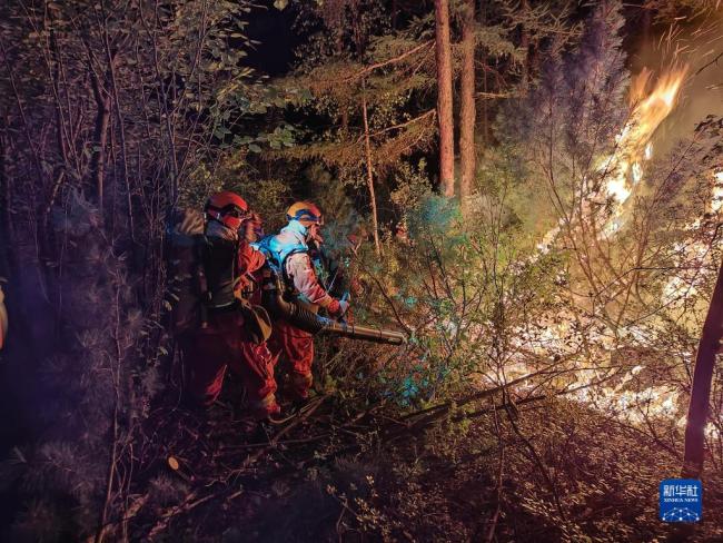 内蒙(méng)古大興安嶺發生(sheng)多起森林火災 各(ge)方正積極撲救