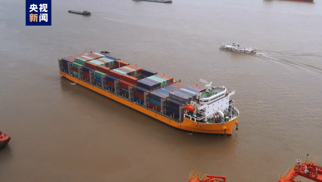 萬噸(dun)海輪首次(cì)入境陽邏(luo)港！