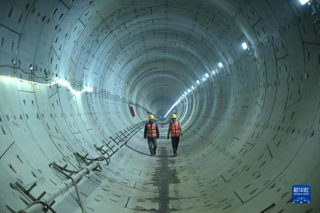 合肥(féi)軌道交通4号線南(nan)延線全線“洞通”