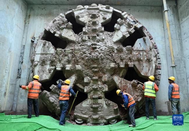 合肥軌道(dao)交通4号線南延線(xiàn)全線“洞通”